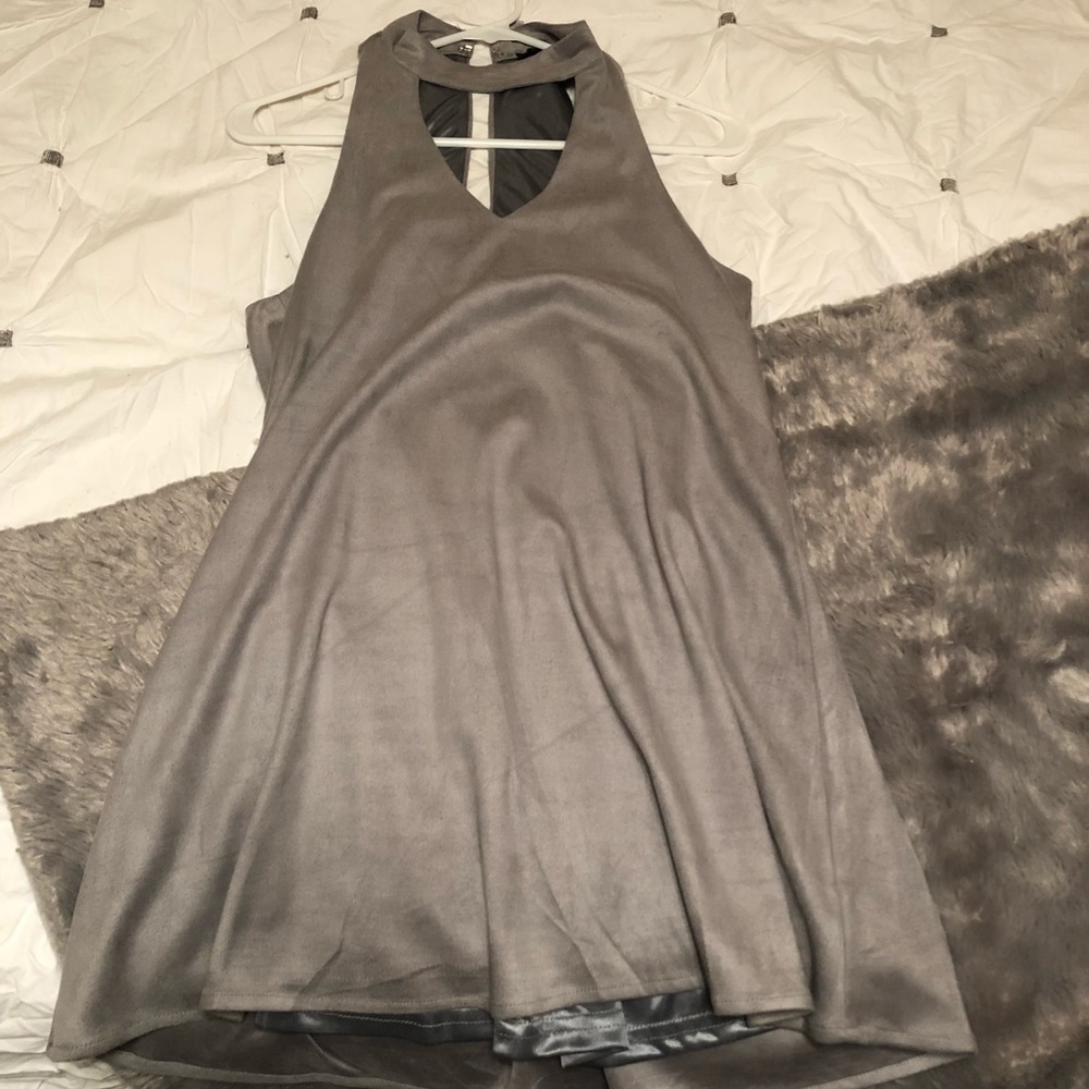 Dress high neck